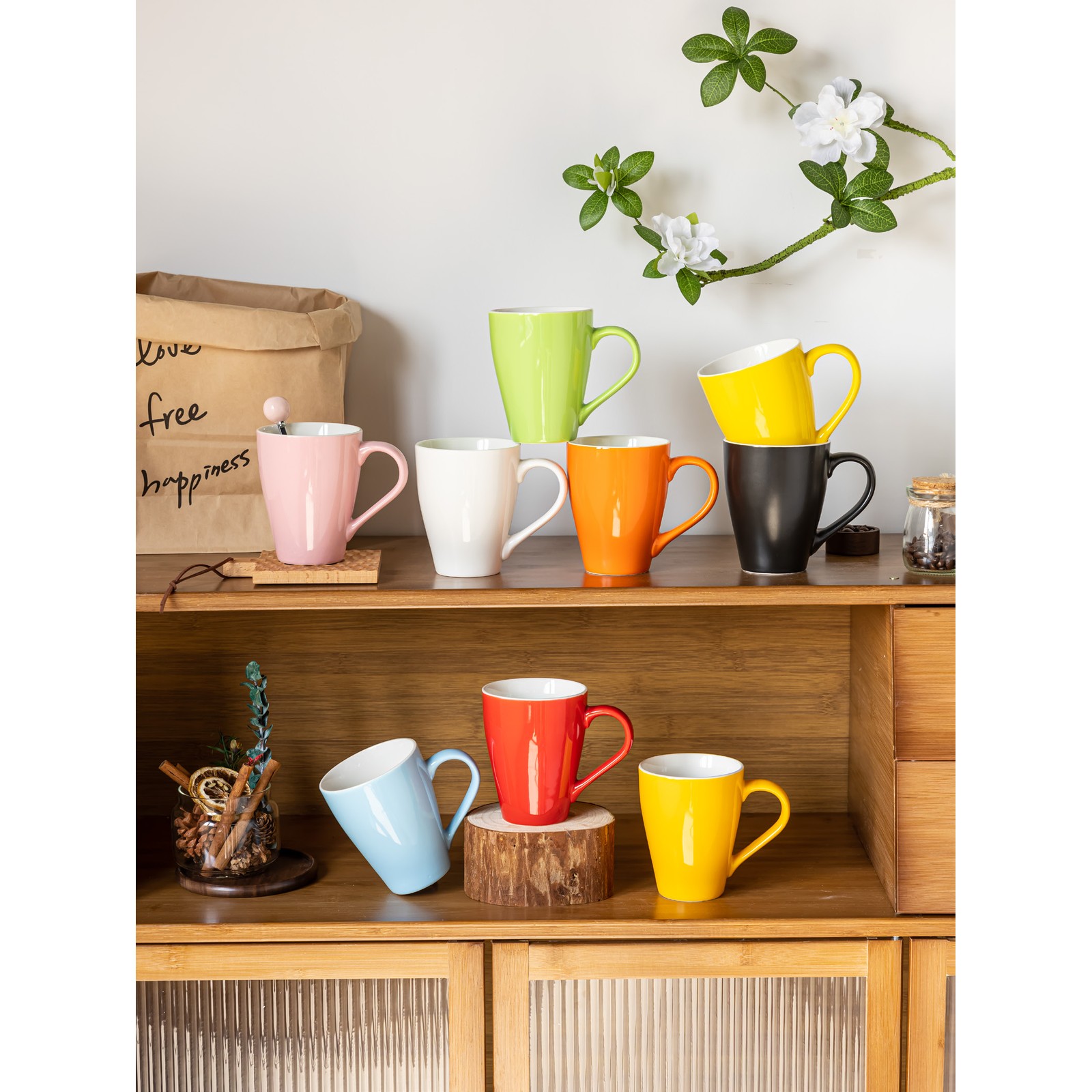 Custom Ceramic Juice Mug
